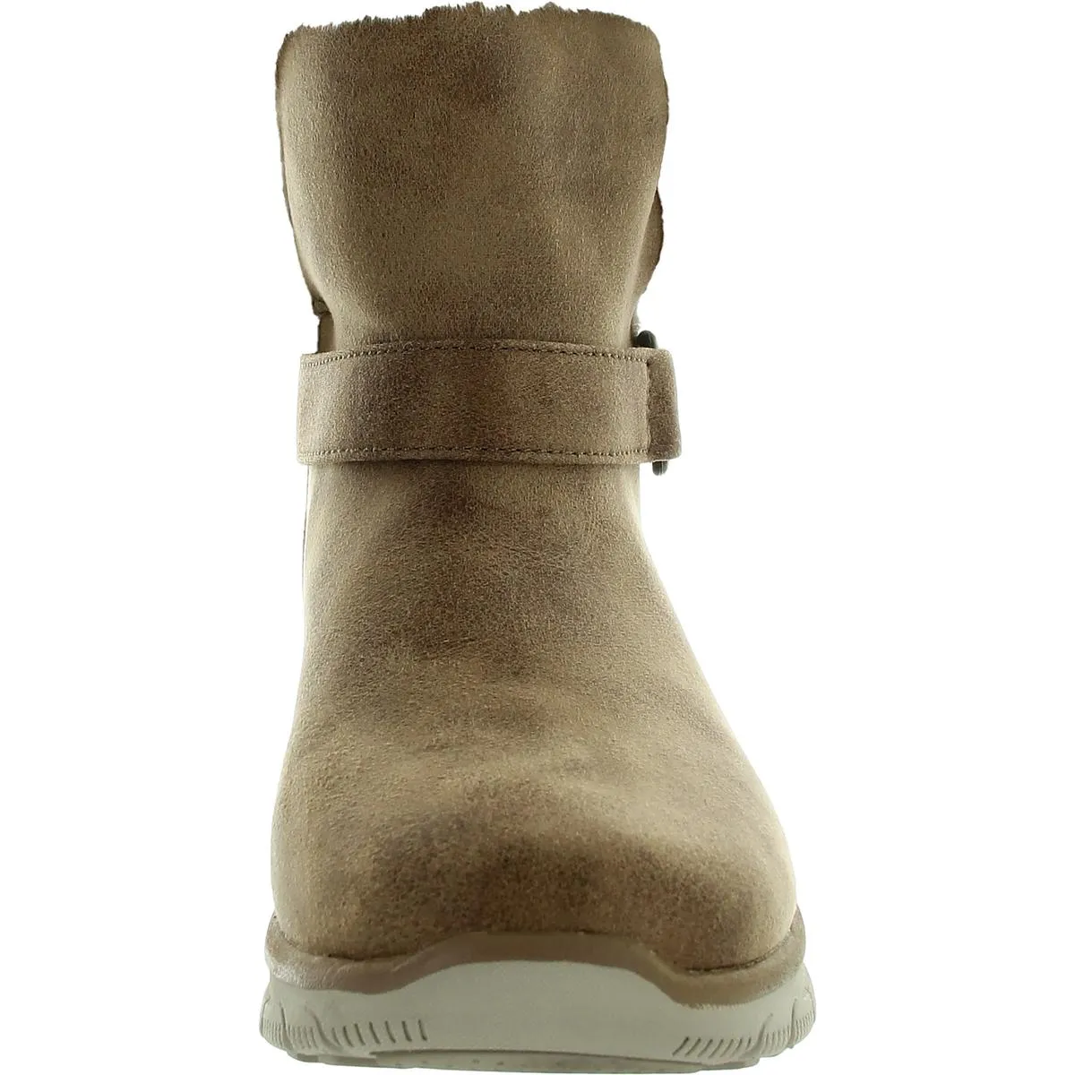 Womens Faux Fur Lined Mid-Calf Boots