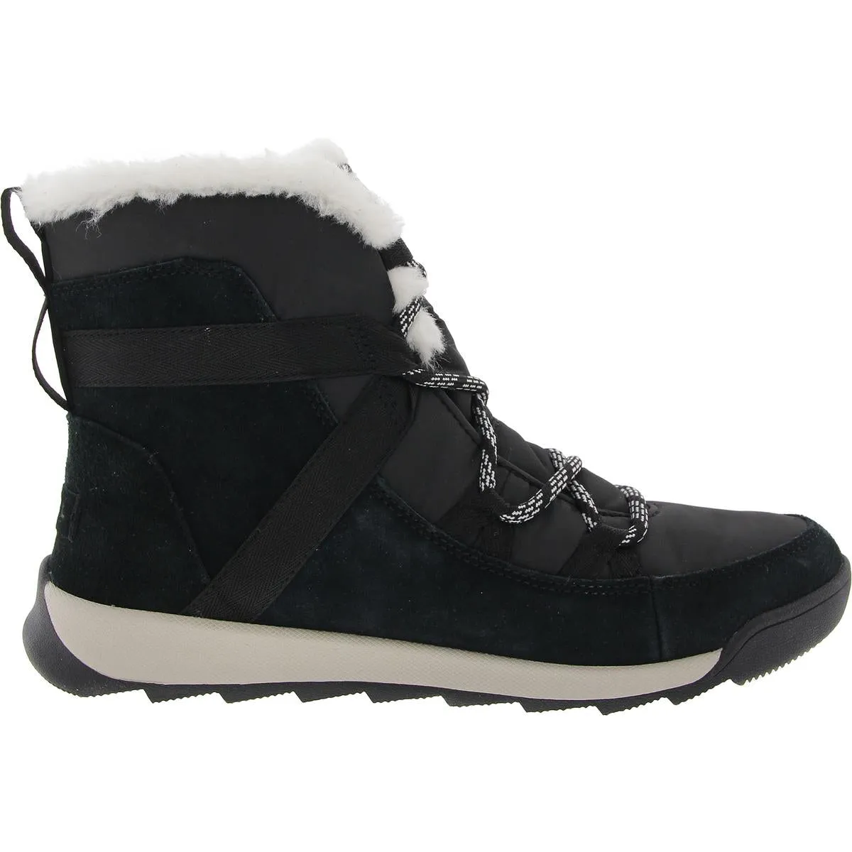 Womens Faux Fur Lined Suede Winter & Snow Boots