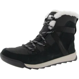 Womens Faux Fur Lined Suede Winter & Snow Boots