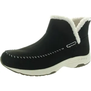 Womens Faux Suede Booties