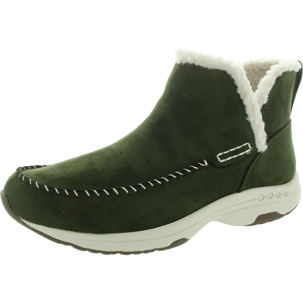 Womens Faux Suede Booties
