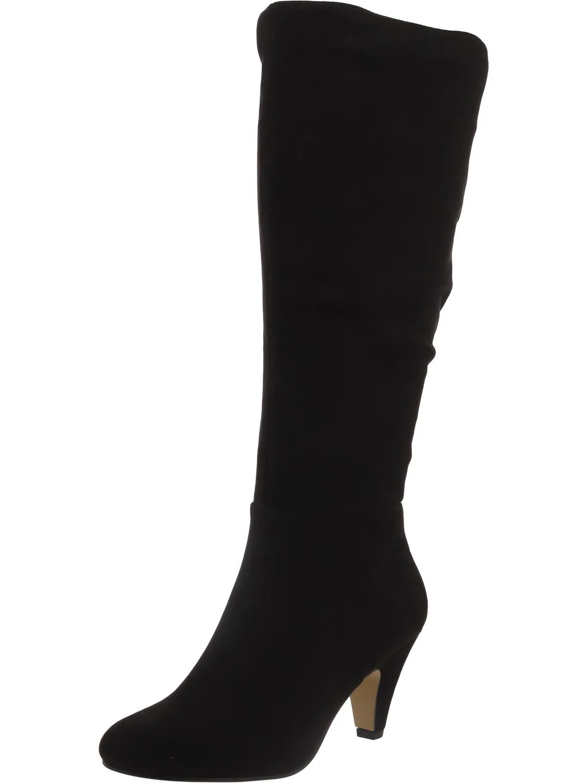 Womens Faux Suede Tall Knee-High Boots