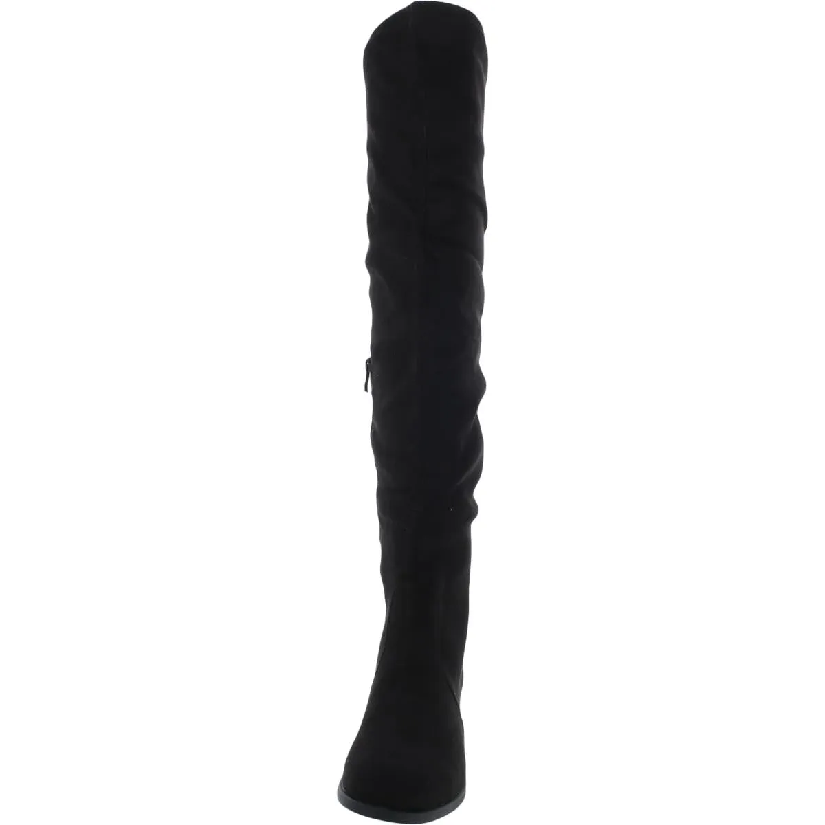 Womens Faux Suede Tall Thigh-High Boots