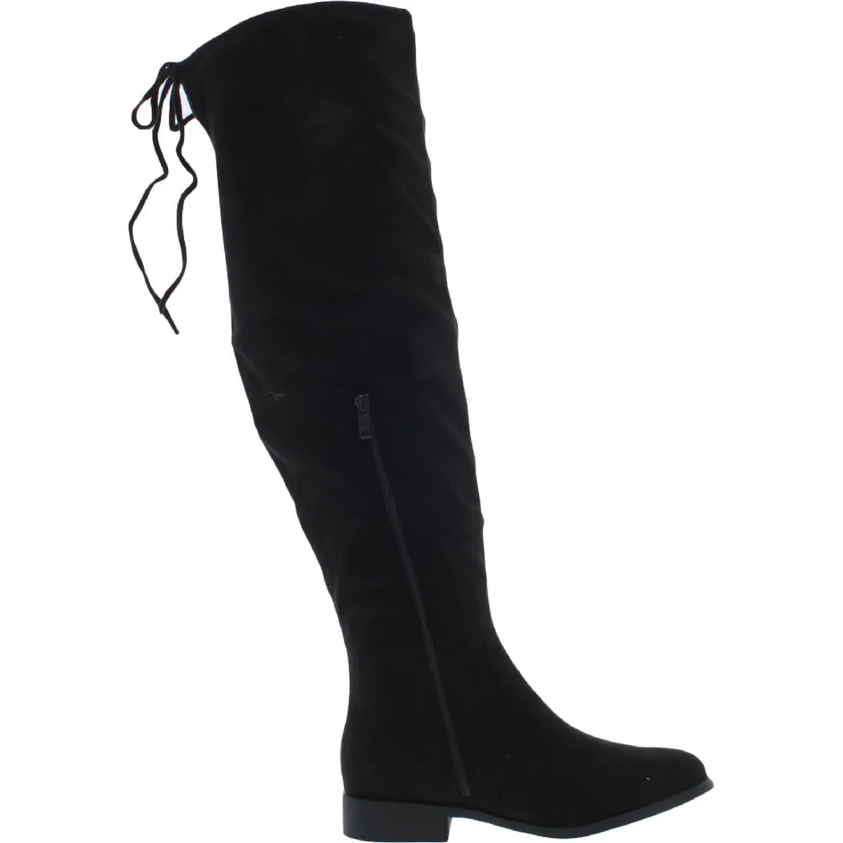 Womens Faux Suede Tall Thigh-High Boots