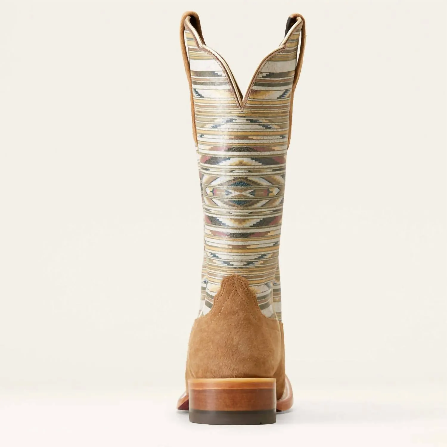 Womens Frontier Chimayo Western Boot In Dijon/multi