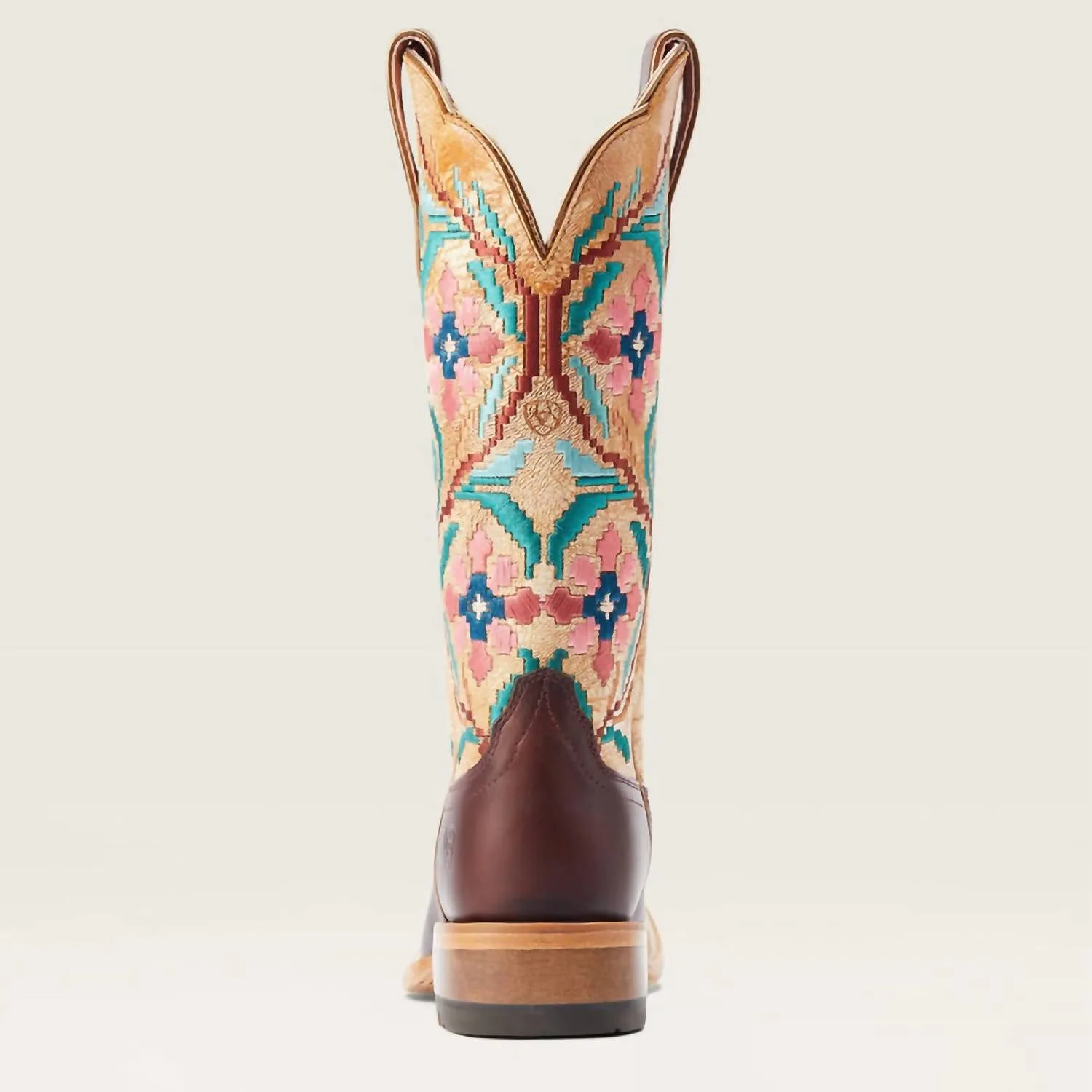 Women's Frontier Daniella Western Boot In Brown/off_White
