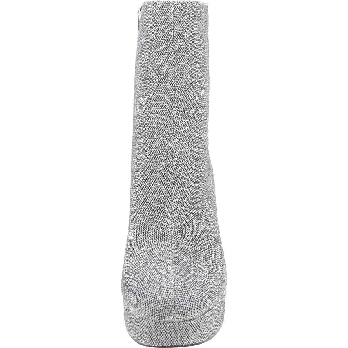 Womens Glitter Canvas Mid-Calf Boots