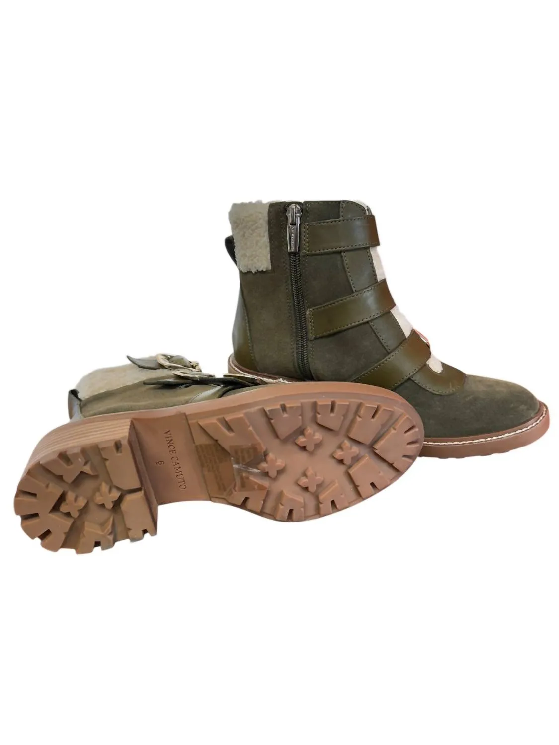 Women's Klerica Leather Boots In Olive