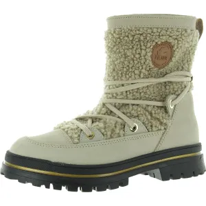 Womens Lace-Up Synthetic Winter & Snow Boots