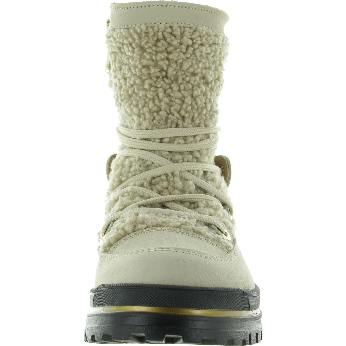 Womens Lace-Up Synthetic Winter & Snow Boots