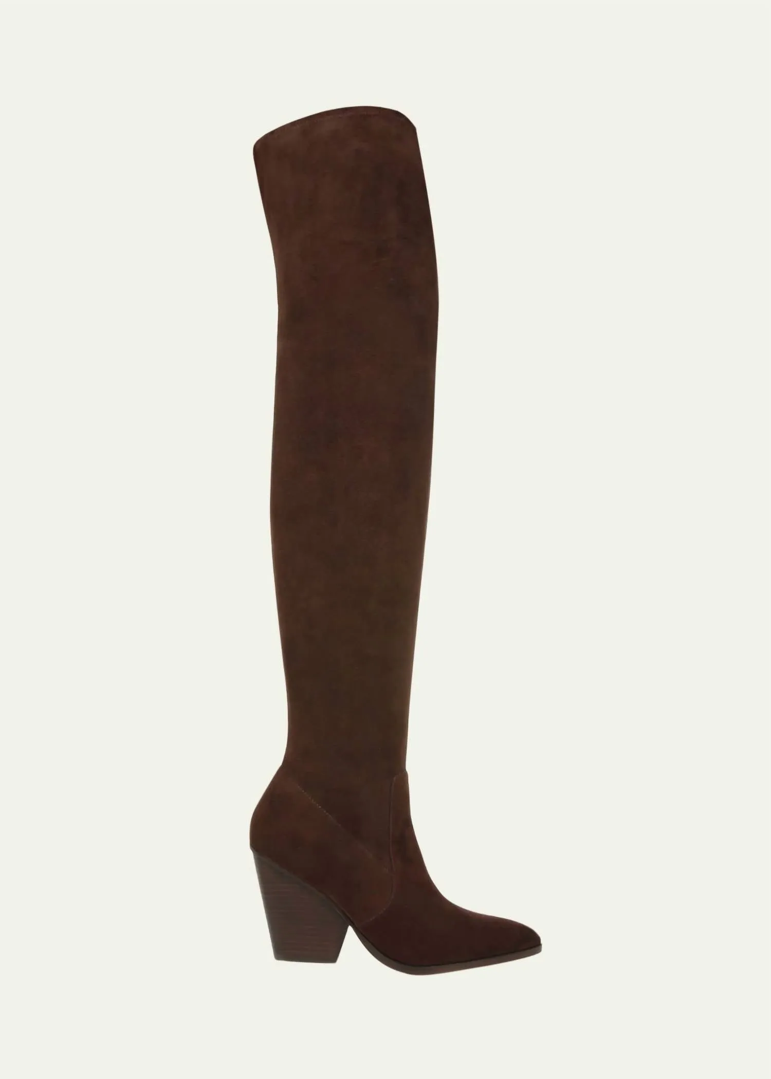 Women's Lalita Over The Knee Boot In Cacao Suede