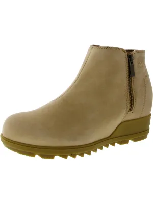 Womens Leather Booties