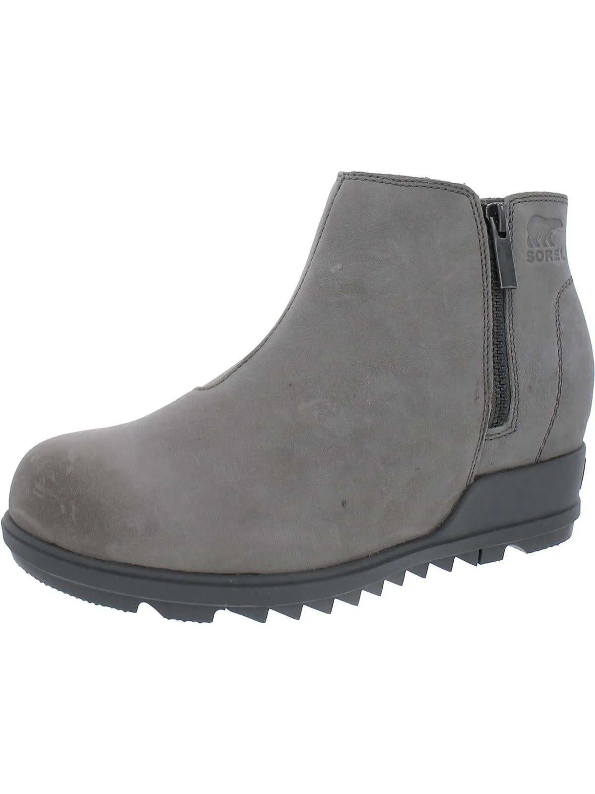 Womens Leather Booties