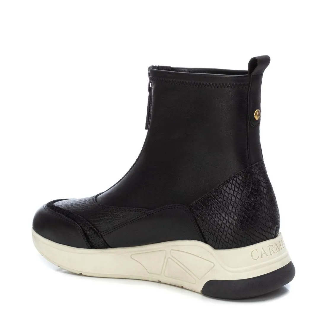 Women's Leather Casual Booties Carmela By XTI
