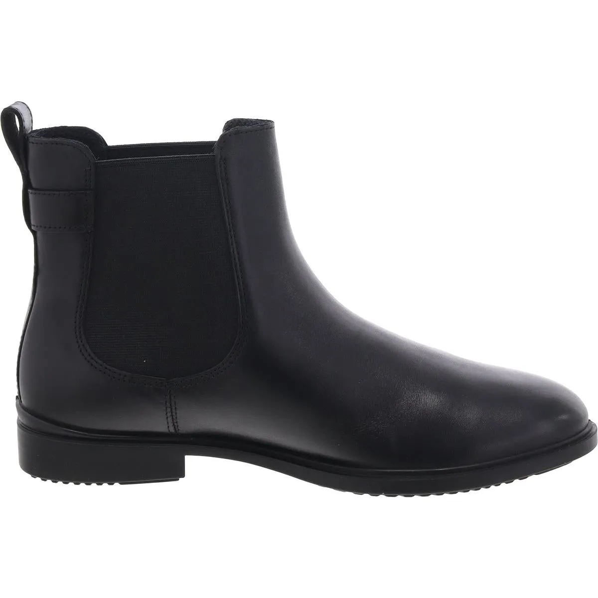 Womens Leather Pull On Ankle Boots