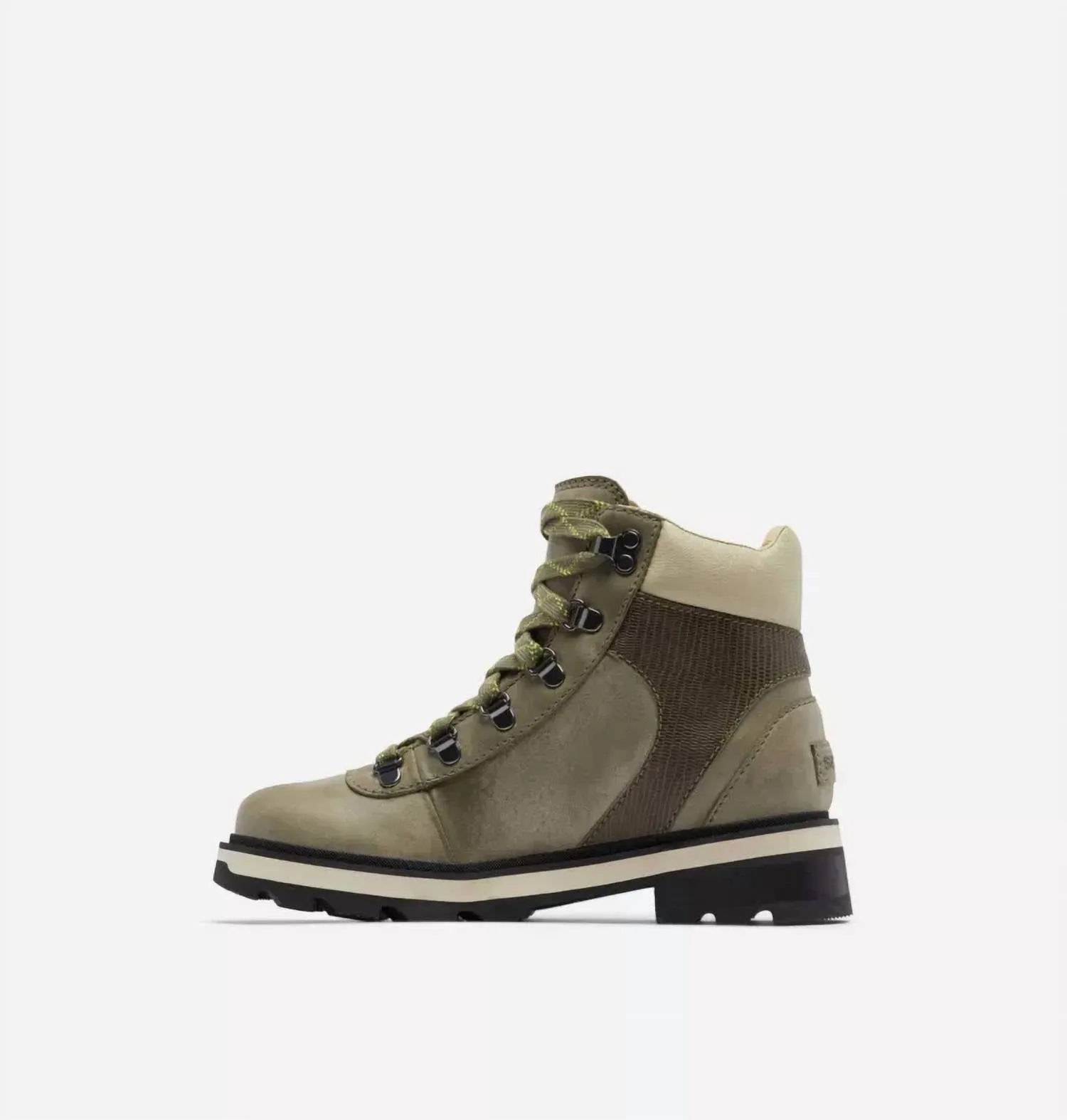 Women's Lennox Hiker Stkd Boots In Stone Green, Laurel Leaf