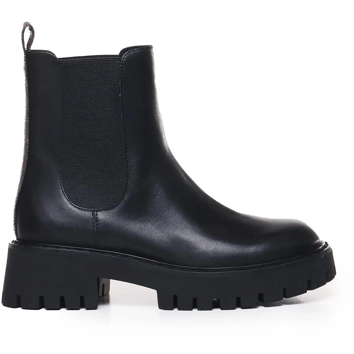 Womens Logo Manmade Ankle Boots