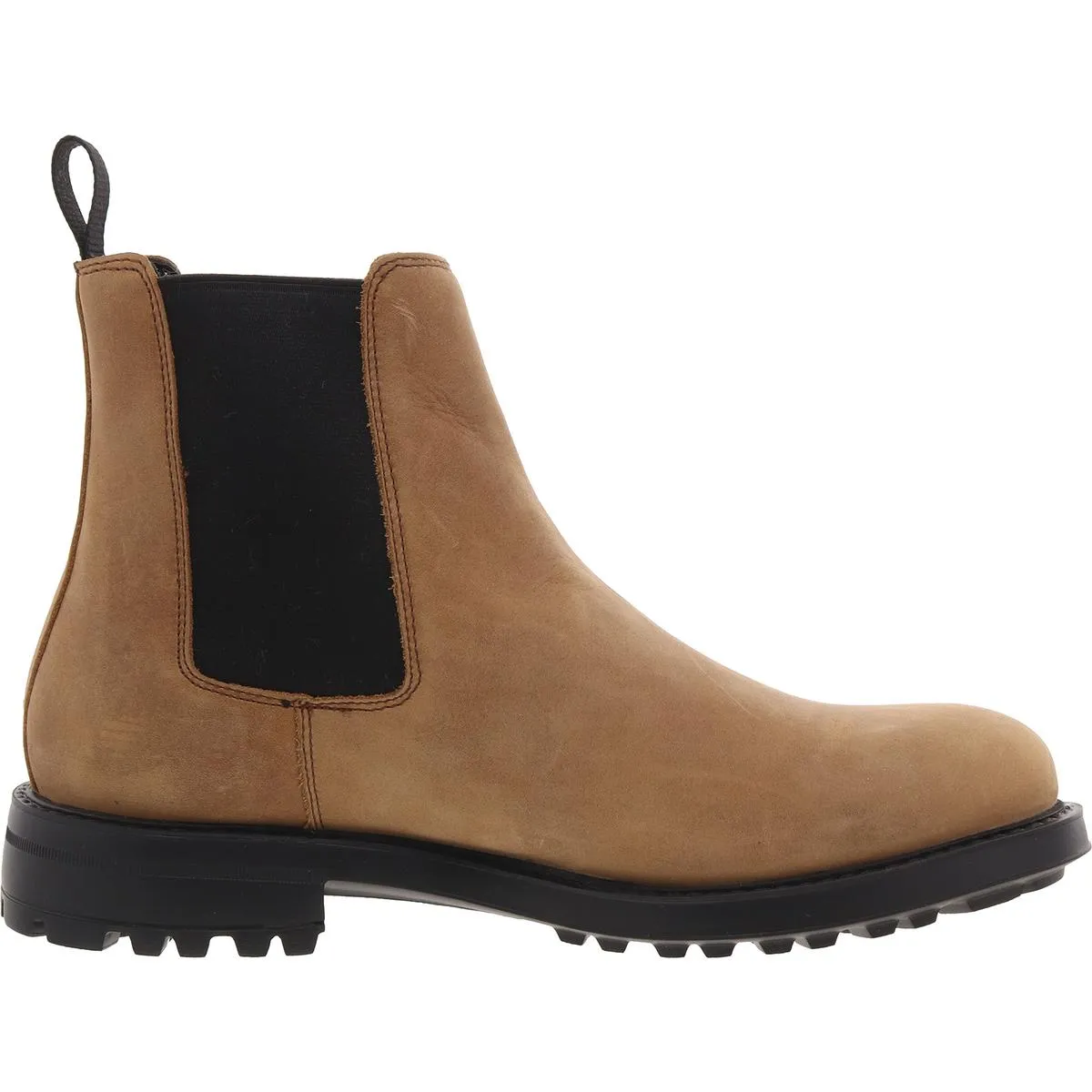 Womens Mixed Media Nubuck Chelsea Boots