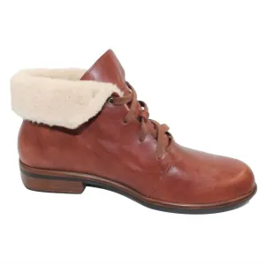 Women's Pali Leather Shoes In Soft Chestnut