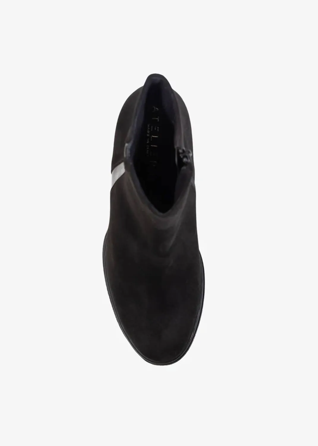 Women's Raila Heeled Boot In Black Suede