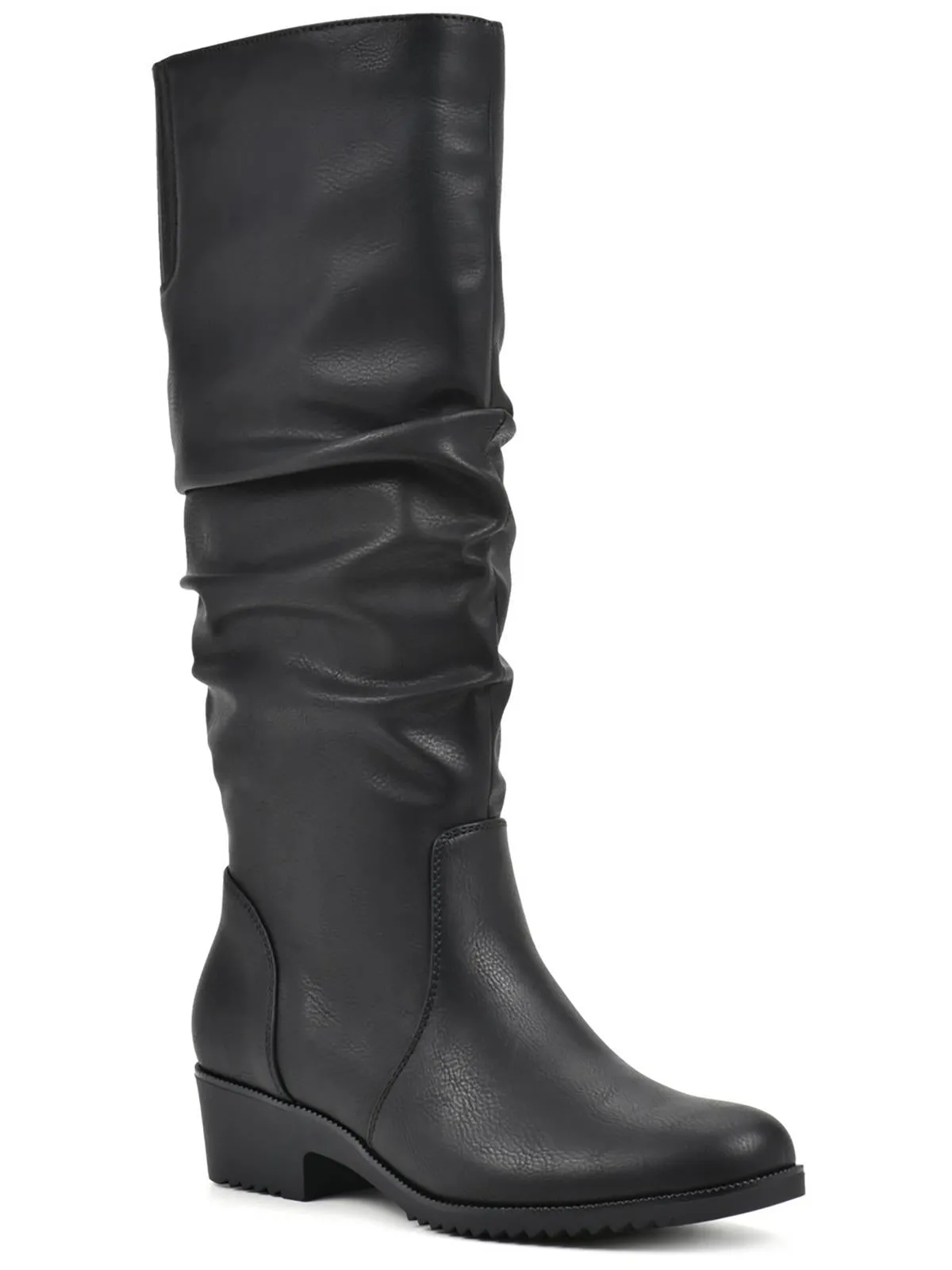 Womens Round Toe Tall Knee-High Boots
