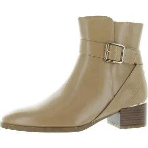 Womens Slip On Zip Up Ankle Boots
