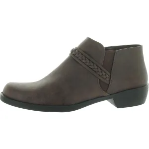 Womens Slip On Zipper Shooties