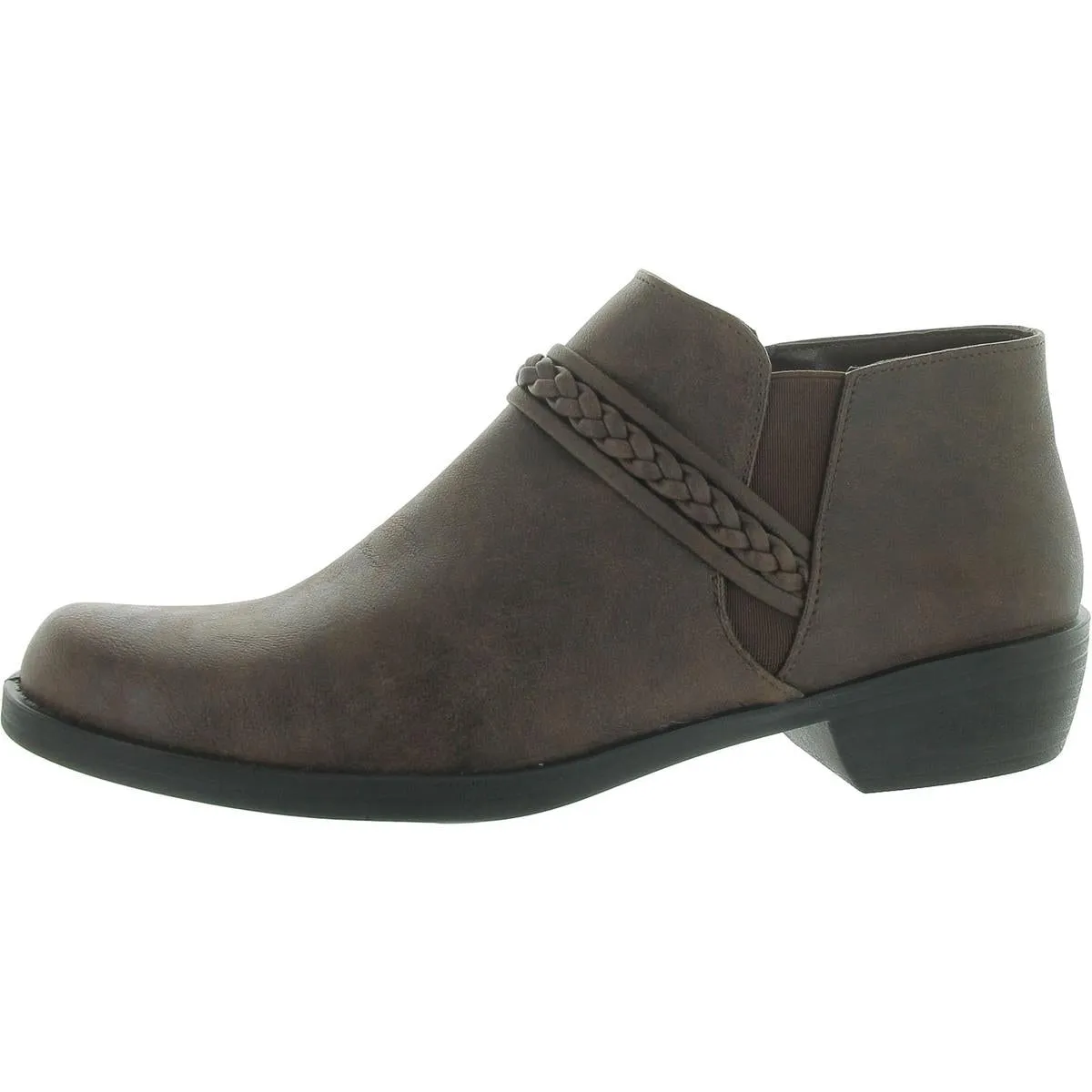 Womens Slip On Zipper Shooties
