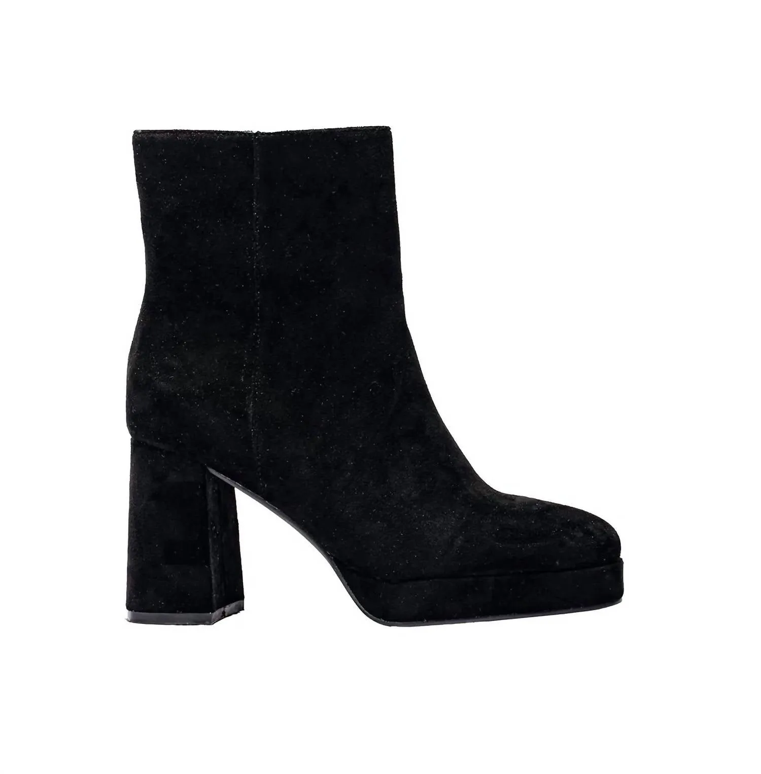 Women's Slug Bug Boots In Black Suede