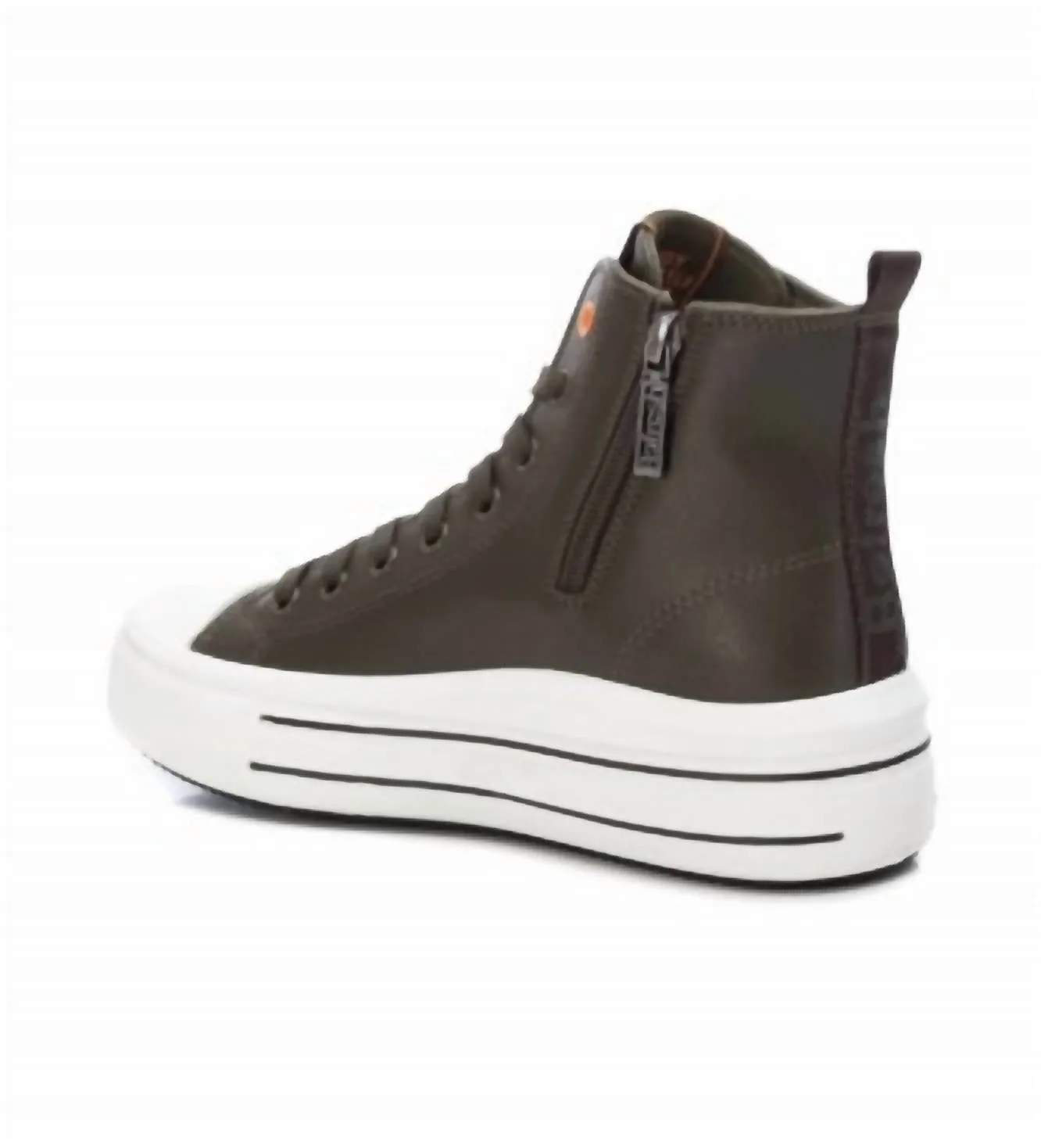 Women's Sneakers Boots In Khaki