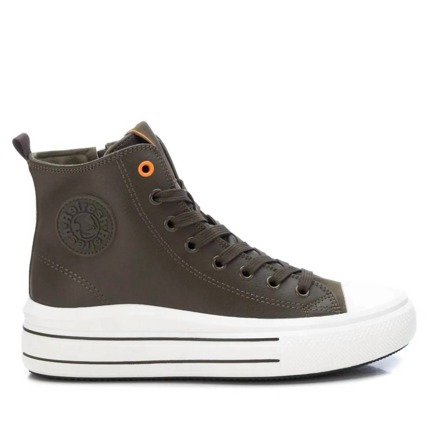 Women's Sneakers Boots In Khaki