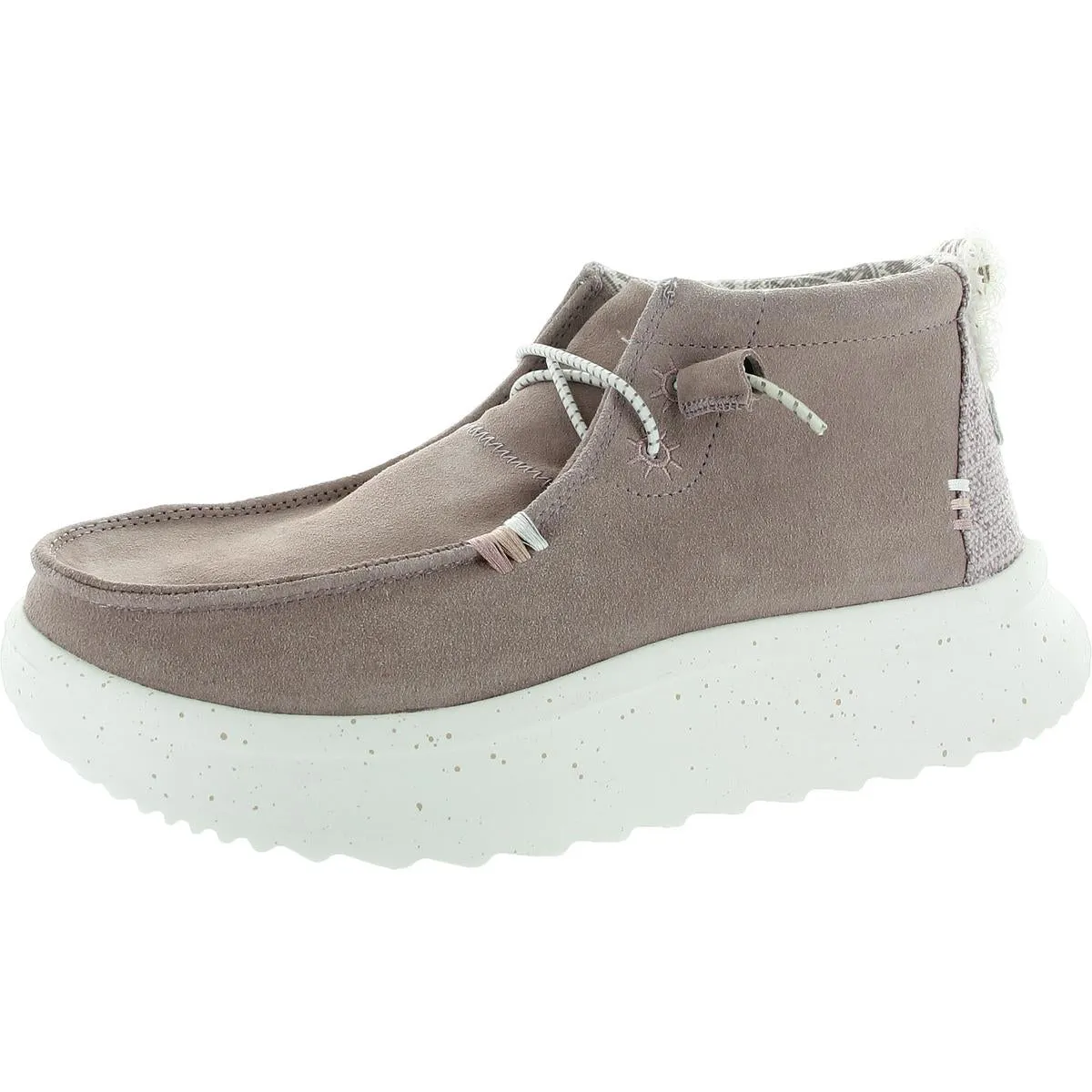 Womens Solid Chukka Boots
