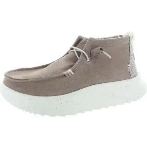 Womens Solid Chukka Boots
