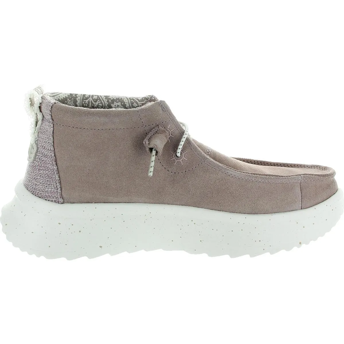Womens Solid Chukka Boots