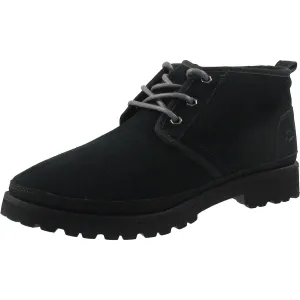 Womens Solid Manmade Chelsea Boots