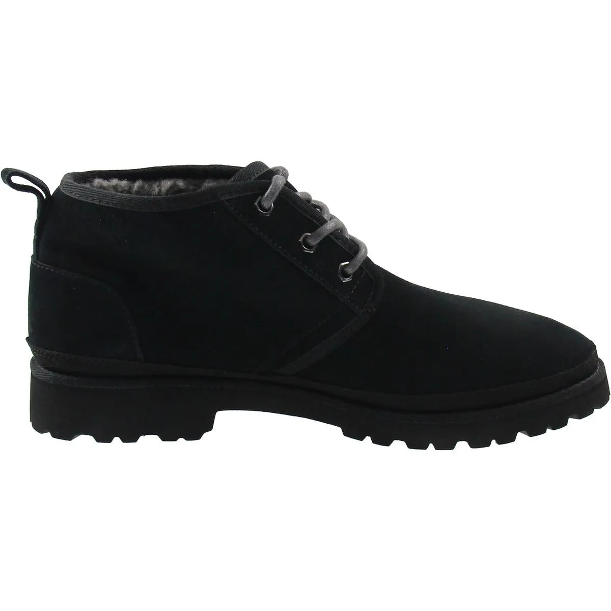 Womens Solid Manmade Chelsea Boots