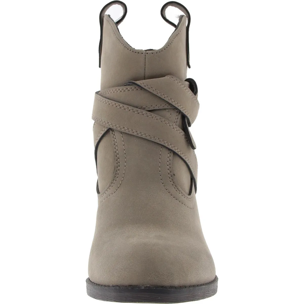 Womens Strappy Ankle Boots
