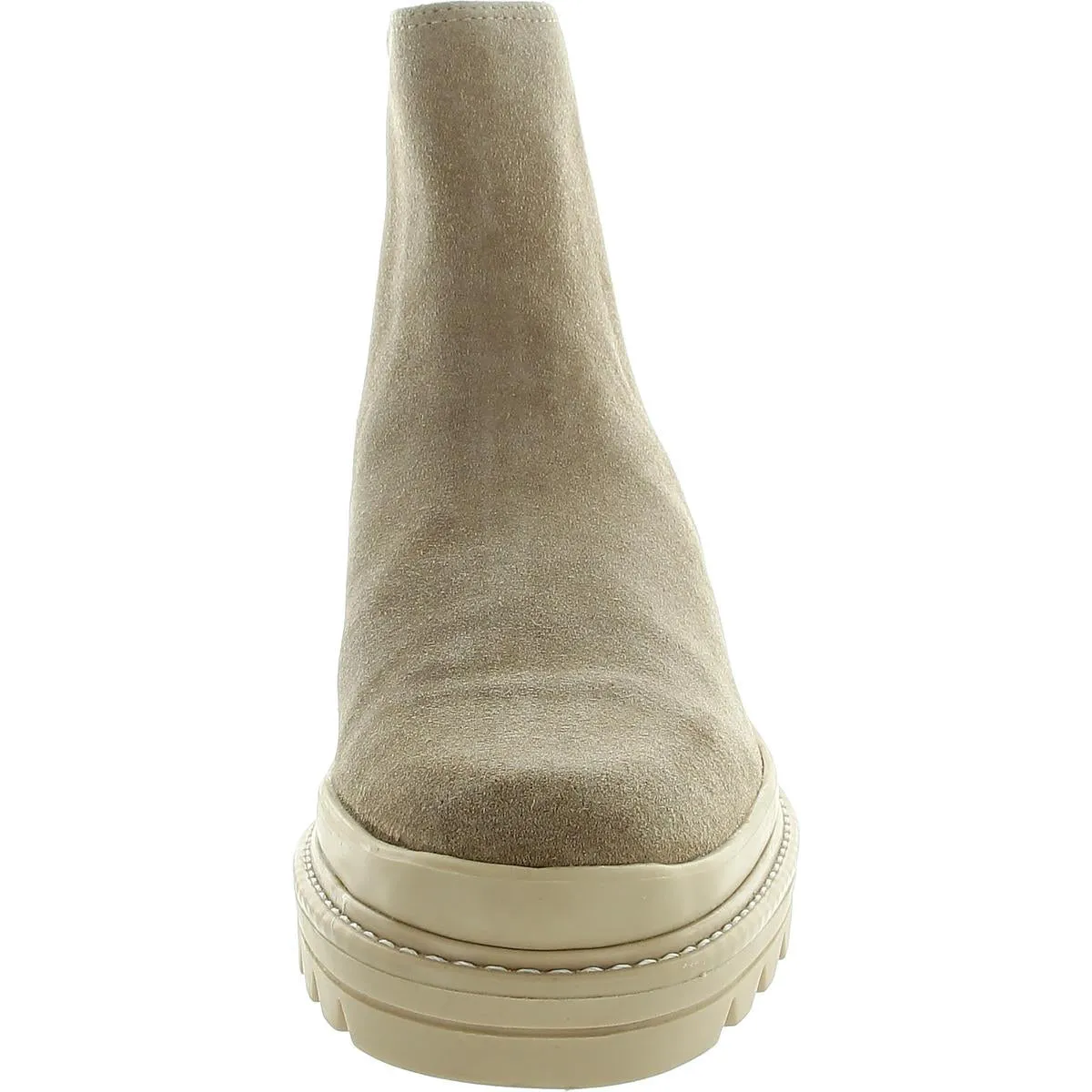 Womens Stretch Leather Chelsea Boots
