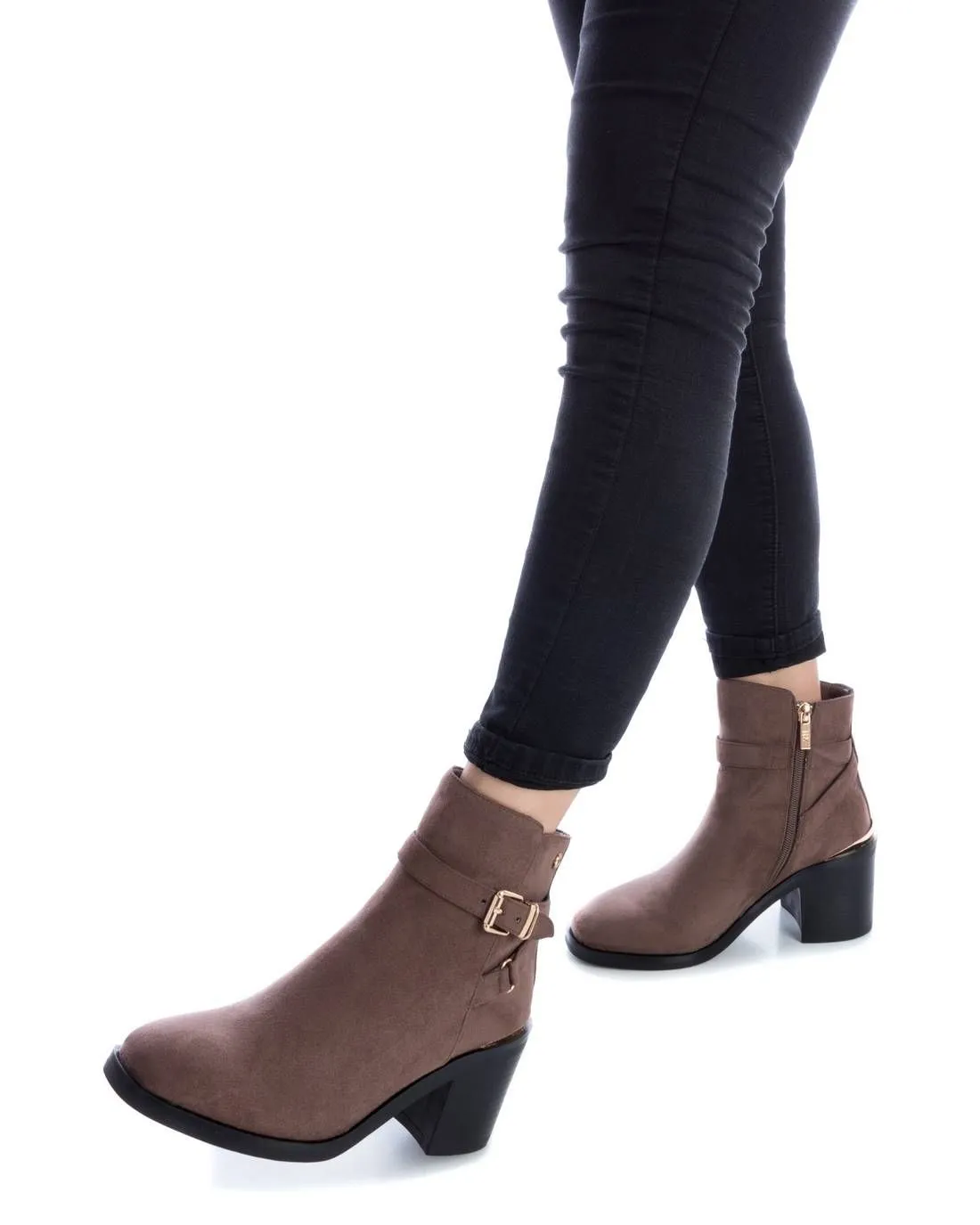 Women's Suede Dress Booties By XTI