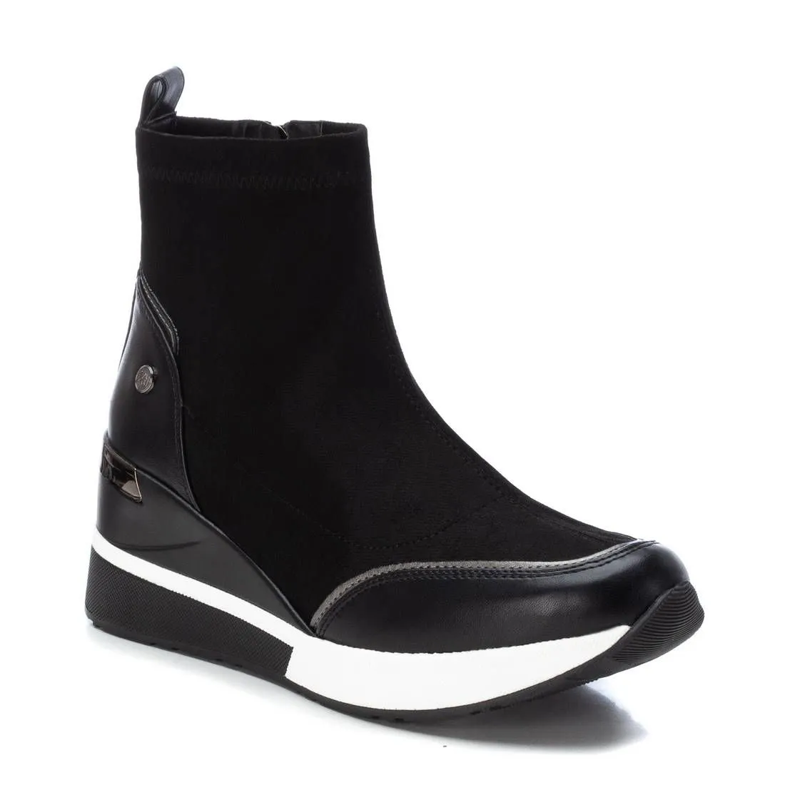 Women's Suede Wedge Booties By XTI