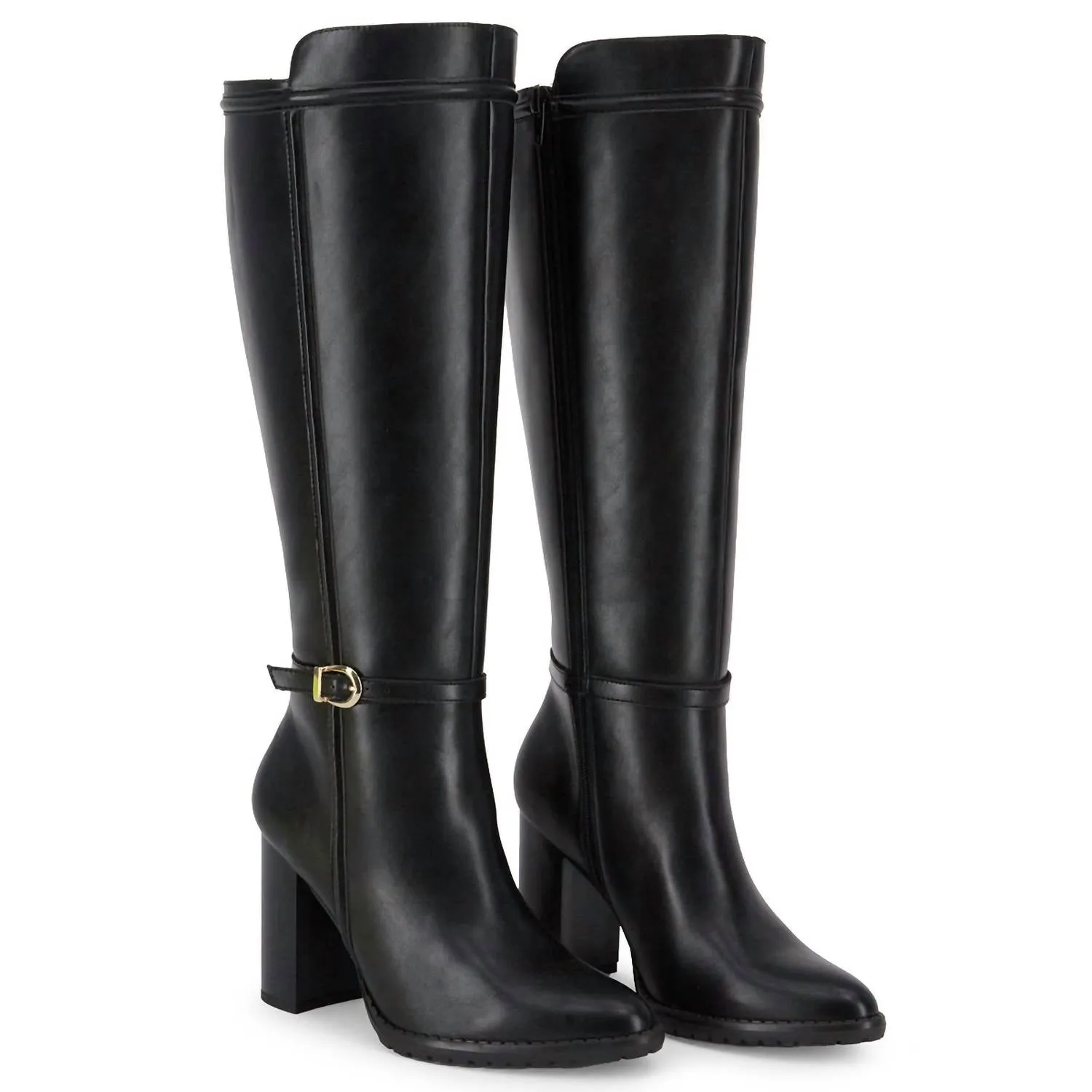 Women's Tall Riding Boots In Black