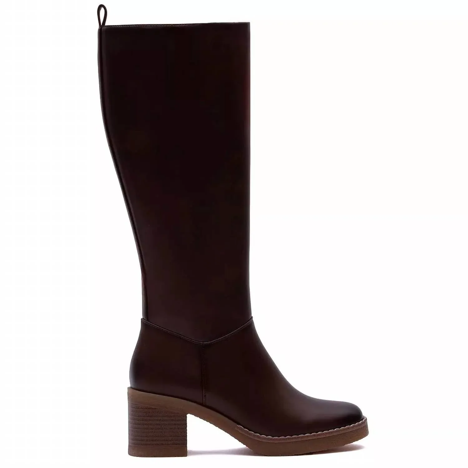 Women's Tall Riding Boots In Brown