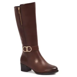 Women's Tall Riding Boots In Brown