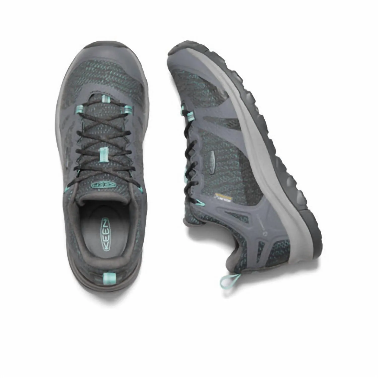 WomenS Terradora Ii Low Wp Hiking Shoes In Steel Grey/ocean Wave