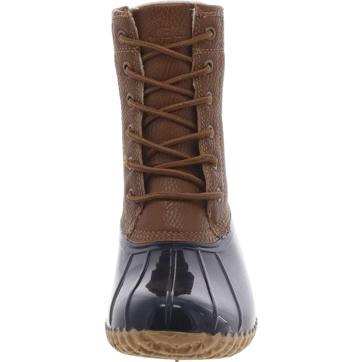 Womens Waterproof Faux Fur Lined Rain Boots