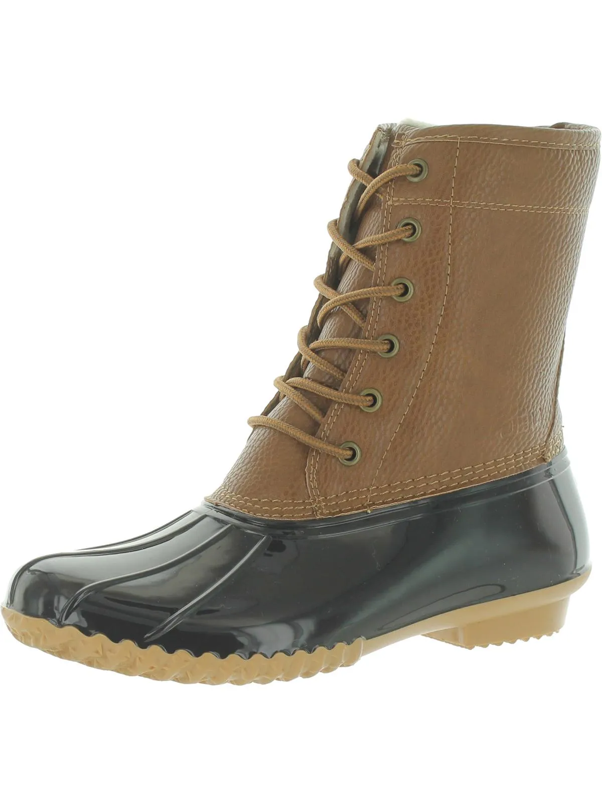 Womens Waterproof Faux Fur Lined Rain Boots