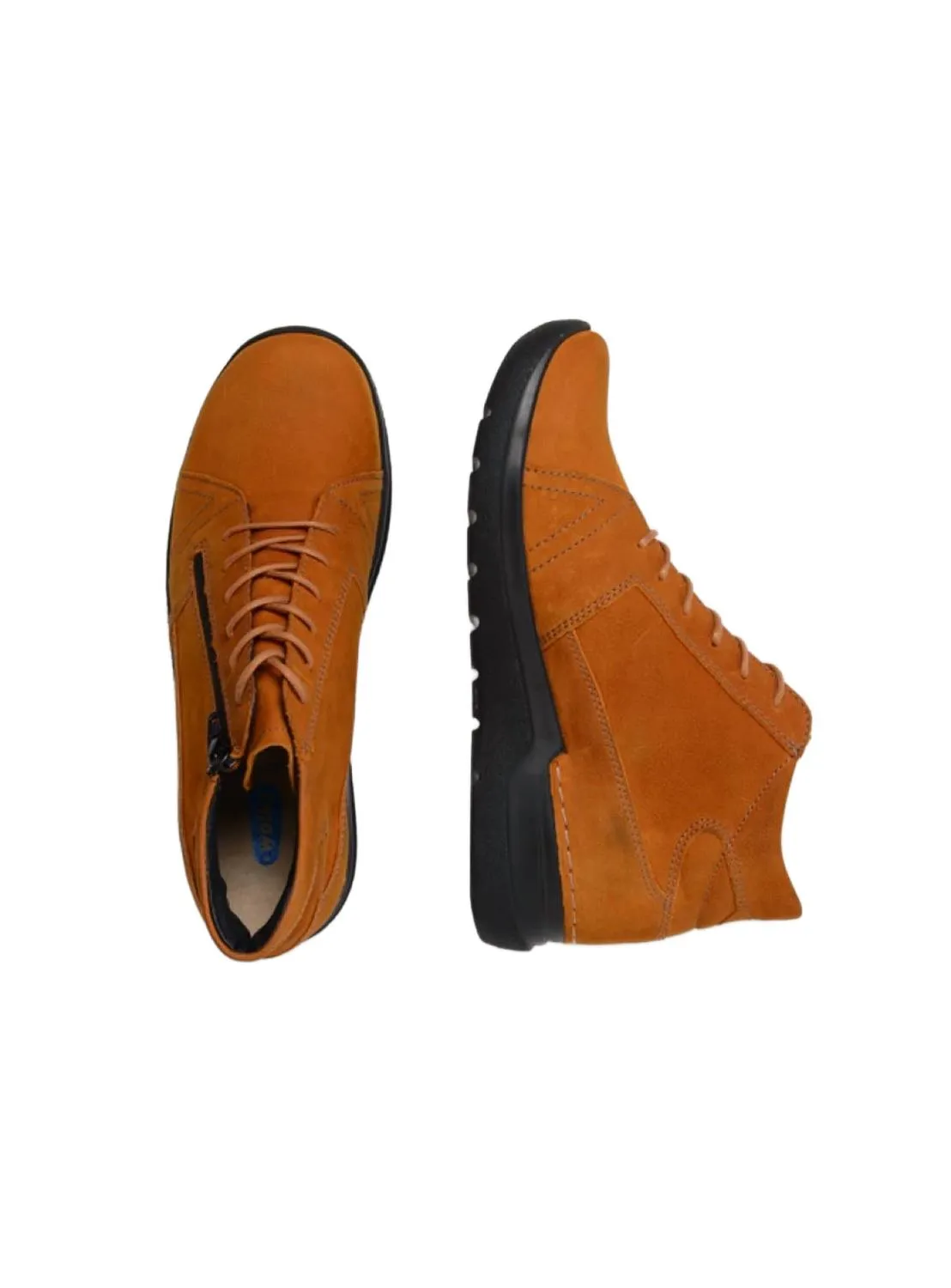 Women's Why Shoes In Dark Ochre Nubuck