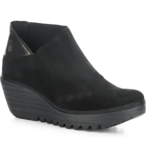 Women's Yego Zip Up Ankle Boots In Black