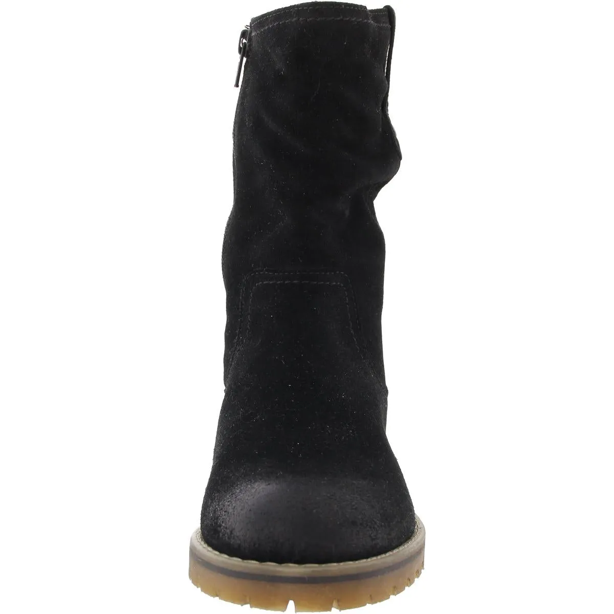 Womens Zipper Ankle Boots