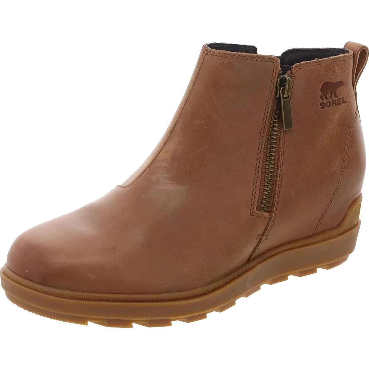 Womens Zipper Ankle Boots